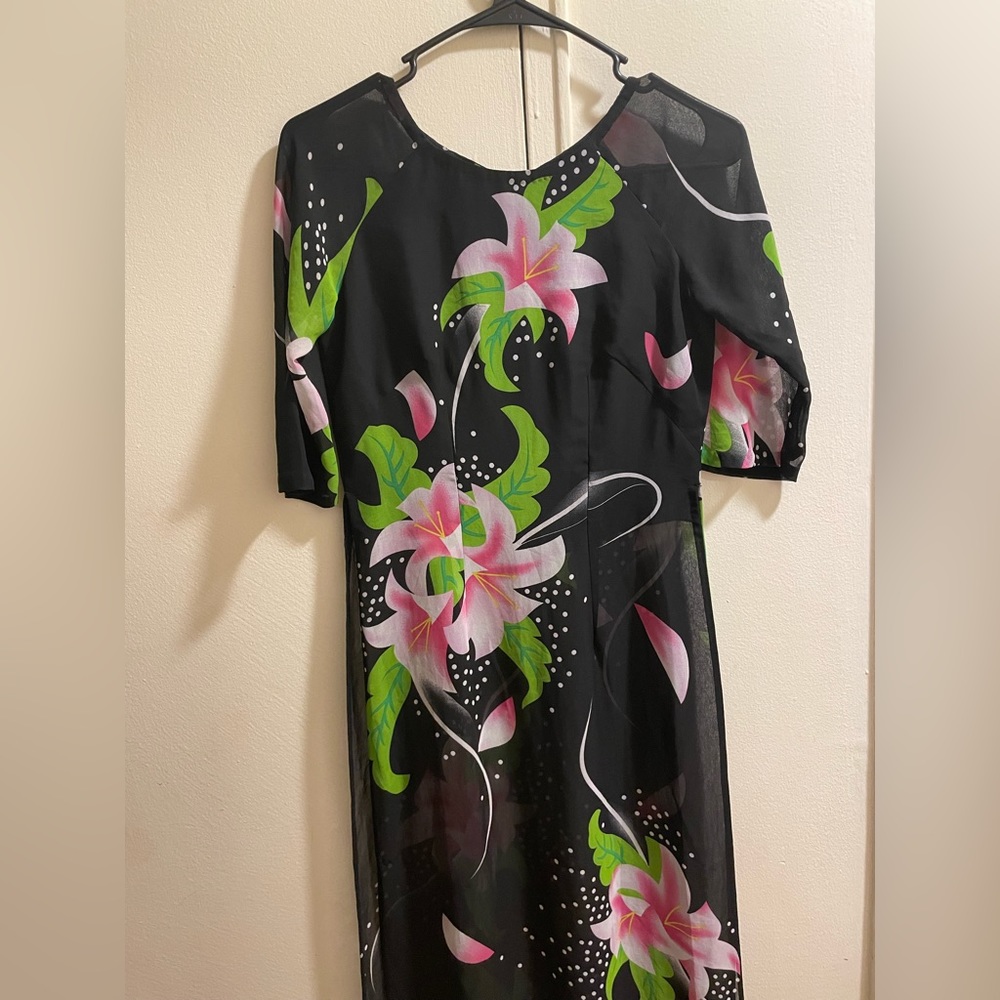 Sheer Floral Top